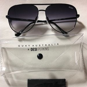 Authentic Desi Perkins x Quay sun glasses